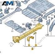 Щиток Volkswagen id-Buzz 2023-2024 1N3804107B