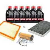 Набор ТО-1_3 для Ауди А6 (C6) 2004-2011 2.5 TDI (114_150 л.с.) с маслом Motul 5W30