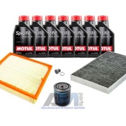 Набор ТО-1/3 для Ауди А6 (C6) 2004-2011 2.4 (170 л.с.) с маслом Motul 5W30