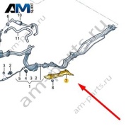 Накладка Audi A6 (C8) 2019-2024 4K0201192D