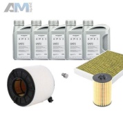 Оригинальный набор для ТО-1/3 Audi Q5 2020-2026 40TDI (2.0TDI) (с маслом LongLife III 5W30 (допуск 504/507)