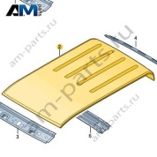 Крыша Volkswagen AMAROK 2017-2022 2H7817111A