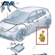 Втулка Volkswagen id3 2020-2024 1EA971915