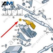 Защитный кожух Audi Q8 e-tron 2024-2024/Audi e-tron 2019-2023 4KR819818
