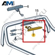 Жгут проводов дополнительного стоп-сигнала Volkswagen AMAROK 2013-2016 2H0971011B