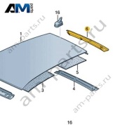 Рама крыши сзади 5H6817163 на Volkswagen Golf 8 2019-2026