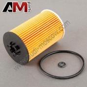 Масляный фильтр Audi A4 (B8) рестайлинг 2.0 TDI OX787D Knecht/Mahle