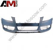 Бампер передний с омывателем фар Audi A4 (B8) 8K0807105DGRU