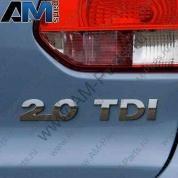 Надпись 2.0 TDI для Сирокко 3AA853675E739