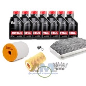 Набор ТО-2/4 для Ауди А6 C7 3.0TFSI (2011-2014) с маслом Motul 5W30