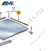 Уплотнитель люка сзади VAG 3VD877297 на Skoda 2019-2026