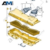 Воздушный фильтр Audi A6 (C8) 2019-2024 4K0133837AH