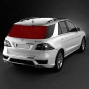 Заднее стекло A1667400257 Mercedes GLE W166