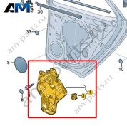 Стеклоподъемник без электродвигателя задний правый Volkswagen id3 2020-2024 10A839462A