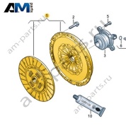 Комплект сцепления (диск/корзина) VAG 06J141015R
