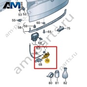 Замок крышки багажника Volkswagen id4/id5 2021-2024 11A827505