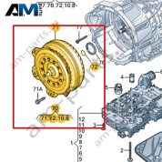 Гидротрансформатор VAG 0CM323571B