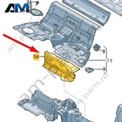 Траверса Audi A8 (D5) 2018-2024 4N0803291