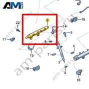 Топливная рампа VAG 0XW130090