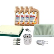 Комплект фильтров для ТО-4 Fabia 1.2TSI с маслом Shell 5W40