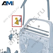 Шумоизоляция Volkswagen id3 2020-2024 10A837985A