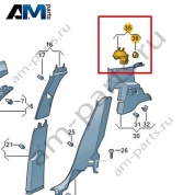Направляющая Volkswagen id3 2020-2024 10A880430A