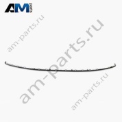 Молдинг заднего бампера центральный (блестящий) Ауди Q7 4М (рестайлинг) 4M0807578RN4