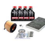 Набор ТО-2/4 на Audi A4 (B9) 1.4TFSI с маслом Motul 5W30