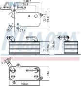 Радиатор 91389 (NISSENS) для  Volkswagen Tiguan II (2020-2025) DQ500 (7-АКП DSG)