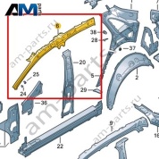 Боковина (внутренняя часть) Volkswagen id4/id5 2021-2024 11A809421