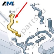Воздуховод Audi A7 (C8) 2019-2024 4K8819650A
