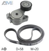 Комплект замены ремня генератора SKF (VKMA31125) на Volkswagen Passat B7 (2010-2016) 1.4TSI