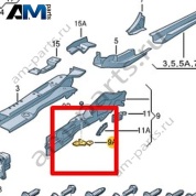 Держатель VAG 2GJ804591A