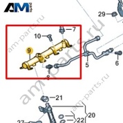 Топливная рампа VAG 06M133316L