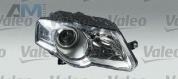 Фара галогеновая правая (088978) VALEO для Volkswagen Passat B6 (2005-2011)