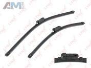 Бескаркасные щетки стеклоочистителя комплект LYNX для Yeti 2009-2018 XF6048P