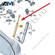 Газовый упор Audi Q2 2017-2024 81A827552C