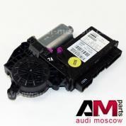 Двигатель стеклоподъемника передний левый Ауди А8 (D3) 4E1959801F