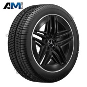 Литой диск R19 черный Mercedes V-class V447 A44740180007X72
