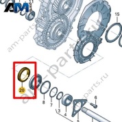 Манжетное уплотнение VAG 0MA409399A