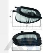 Воздушный фильтр KNECHT (LX3541) на BMW X5 (F15) 25d/25dX N47S1