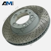 Задний левый тормозной диск 330х28 Porsche 911 Carrera (2011-2015) 99635240502