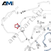 Вакуумный трубопровод для Mercedes W205 AMG C63 (M177) A1761400200