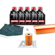 Набор ТО-1/3 для Ауди Q3 2.0TDI с маслом Motul 5W30