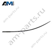 Молдинг переднего левого стекла верхний (черный) Ауди А4 В9 (рестайлинг) 8W0837643DT94