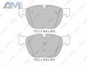 Колодки тормозные передние LYNX для BMW X6 (F16) 2014-2017 BD-1417