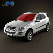 Лобовое стекло A1646700201 Mercedes ML W164