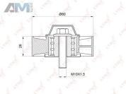 Ролик направляющий LYNX для BMW 5 серия (E60 ) 2003-2009 530xi PB-7007