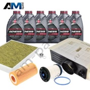 Набор ТО-2/4 Audi Q7 (2015-2019) 3.0TDI с маслом Lukoil 5W30