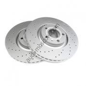 Передние тормозные диски ATE для Audi A4 (B7) 24.0130-0185.1